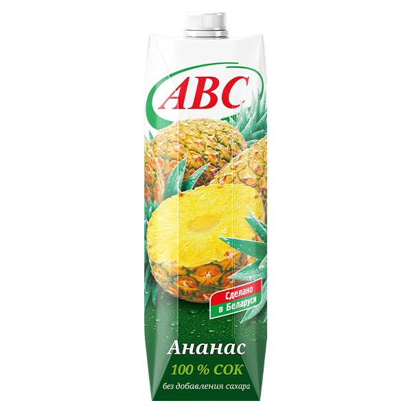 Сок ABC Ананас (2 тетрапак по 1 л)